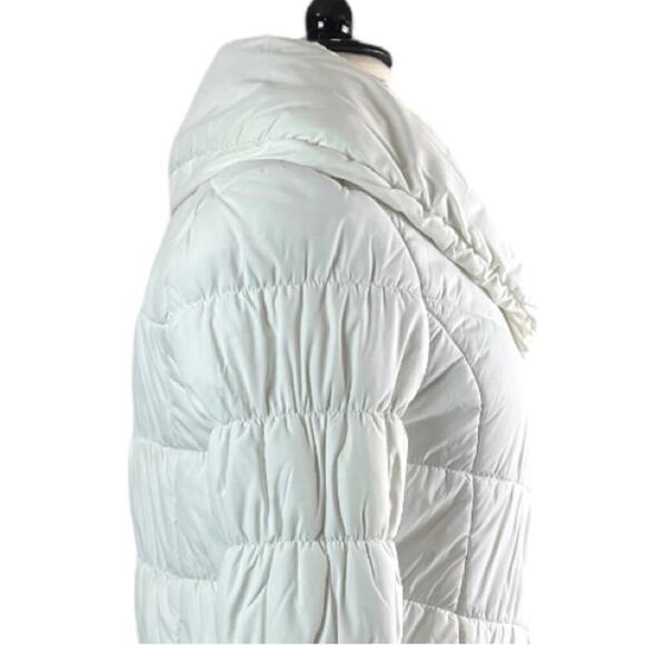 A. Byer Women’s Puffer Long Winter Coat Collar Bright White Women’s Size XL - Picture 9 of 15